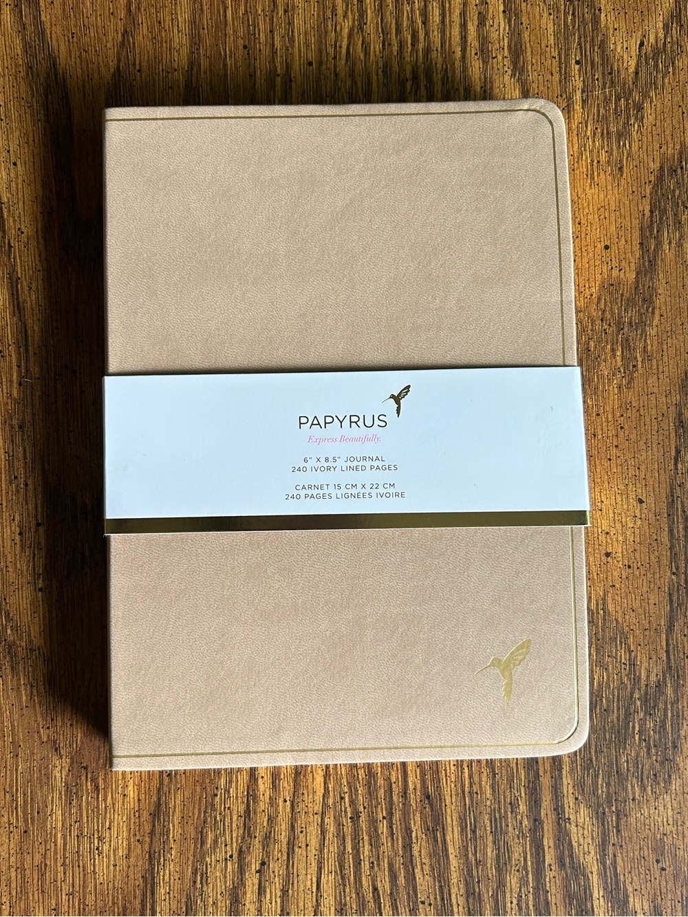 Papyrus 6x8 Faux Leather Journal